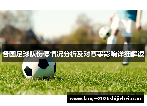 各国足球队伤停情况分析及对赛事影响详细解读
